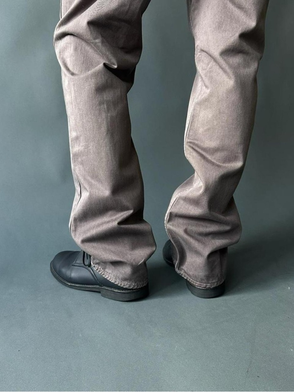 Kapital Washed Grey Work Pants - Picture 5 of 7